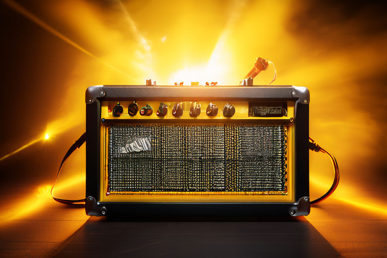 This image has an empty alt attribute; its file name is a-hybrid-guitar-amplifier-with-a-yellow-angels-halo-floating-above-it.jpeg